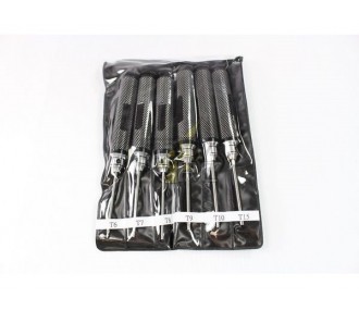 Set di 6 cacciaviti Torx con impugnatura in alluminio - SF ModeL