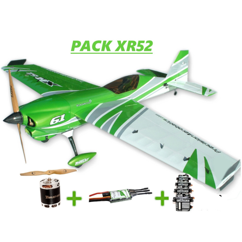 Aircraft Precision Aerobatics XR 52 V2 + engine + propeller + ESC + Servo