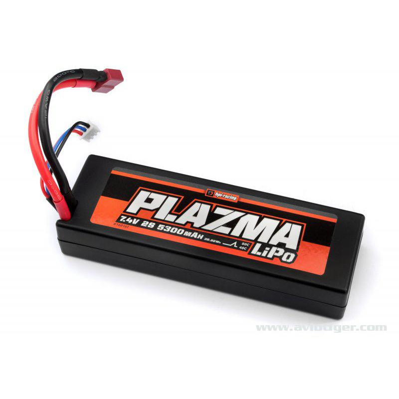 BATTERIE LIPO 7.4V 5300 MAH 40C