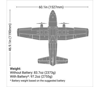 EC-1500 Doppio 1,5 m PNP