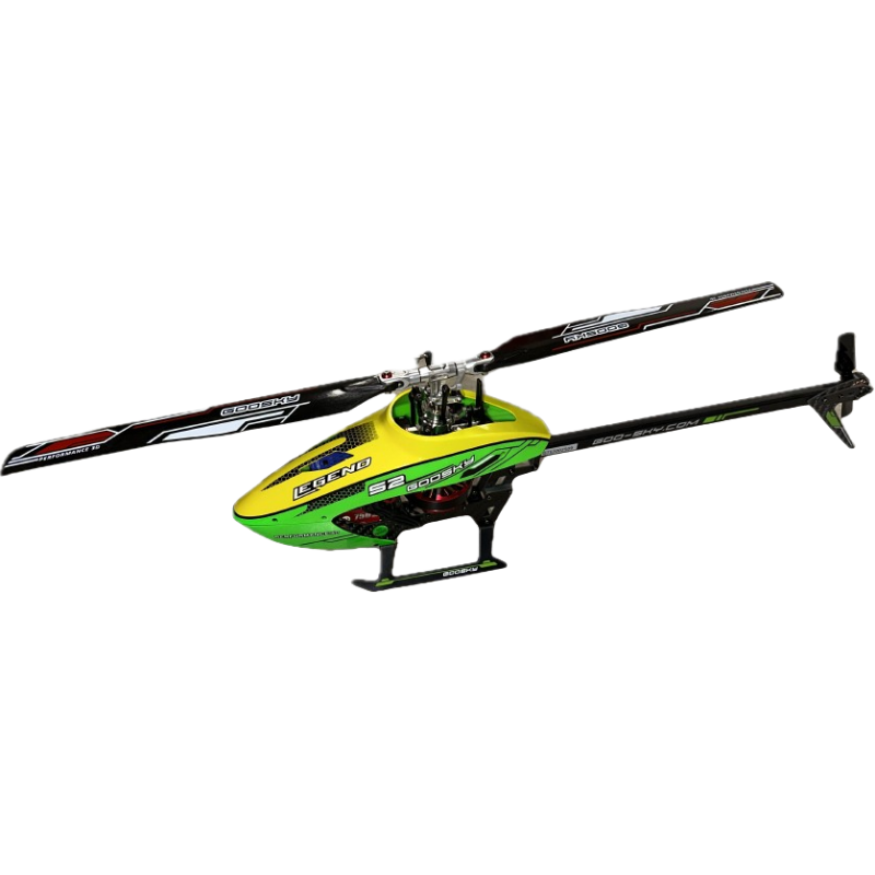 Helicoptère Goosky S2 Vert/Jaune Standard BNF version