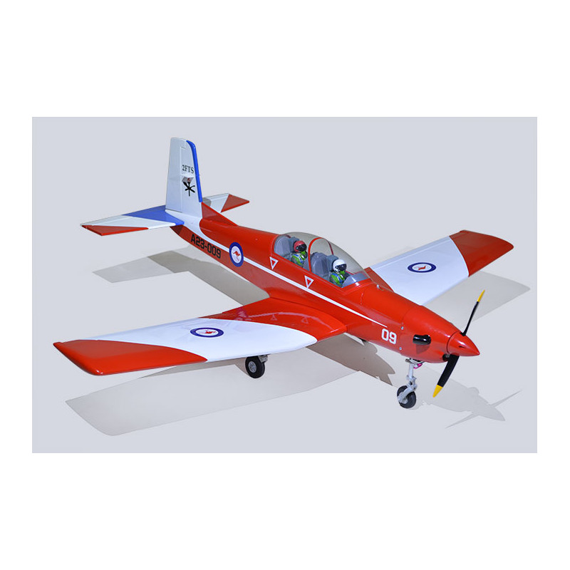 Modelo de avión Phoenix_PC-9 PILATUS_1,49 m_ARF .46 -.55