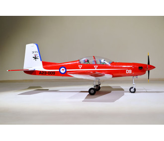 Modelo de avión Phoenix_PC-9 PILATUS_1,49 m_ARF .46 -.55