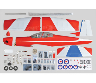 Modelo de avión Phoenix_PC-9 PILATUS_1,49 m_ARF .46 -.55