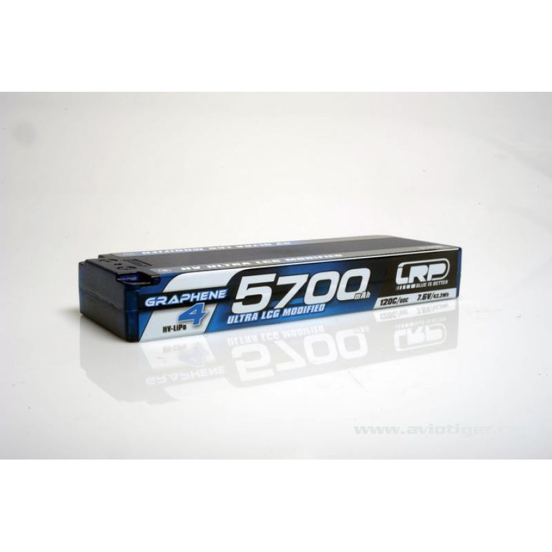 Akku / Batterie LIPO 7.6V 5700 HV ULTRA LCG GRAPHENE 4 135C/65C 