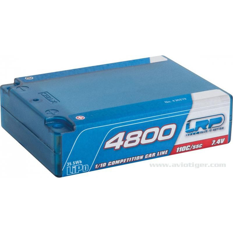 Batterie / Accu LIPO 4800  SQUARE 7.4V 55C 