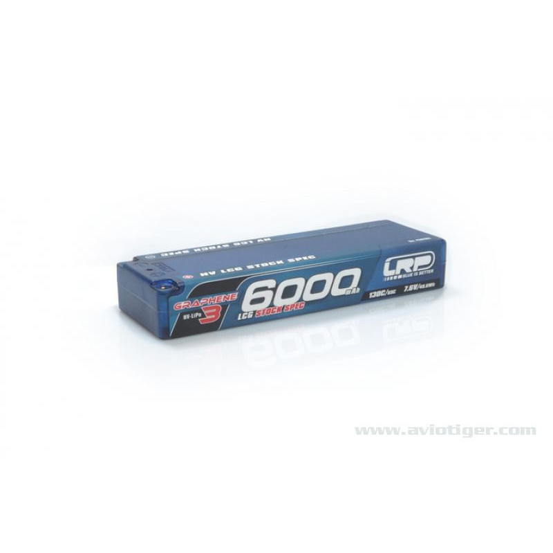 Batterie / Accu LIPO 7.6V 6000 HV LCG GRAPHENE 3 130C/65C STOCK 