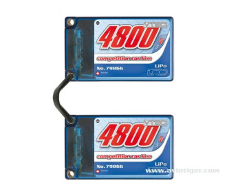 LIPO SADDLE 4800 40C 7.4V 2S COCHE 