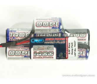 PACK VTEC RACE 8.4V 1400MAH 6+1