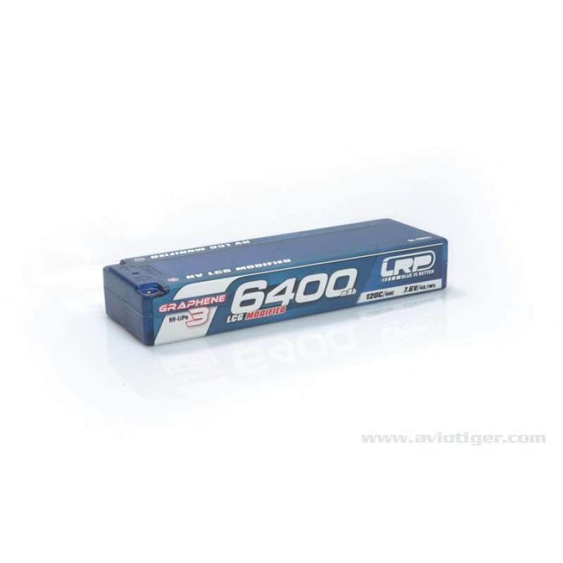 Batterie / Accu LIPO 7.6V 6400 HV LCG GRAPHENE 3 120C/60C MODIFIE 