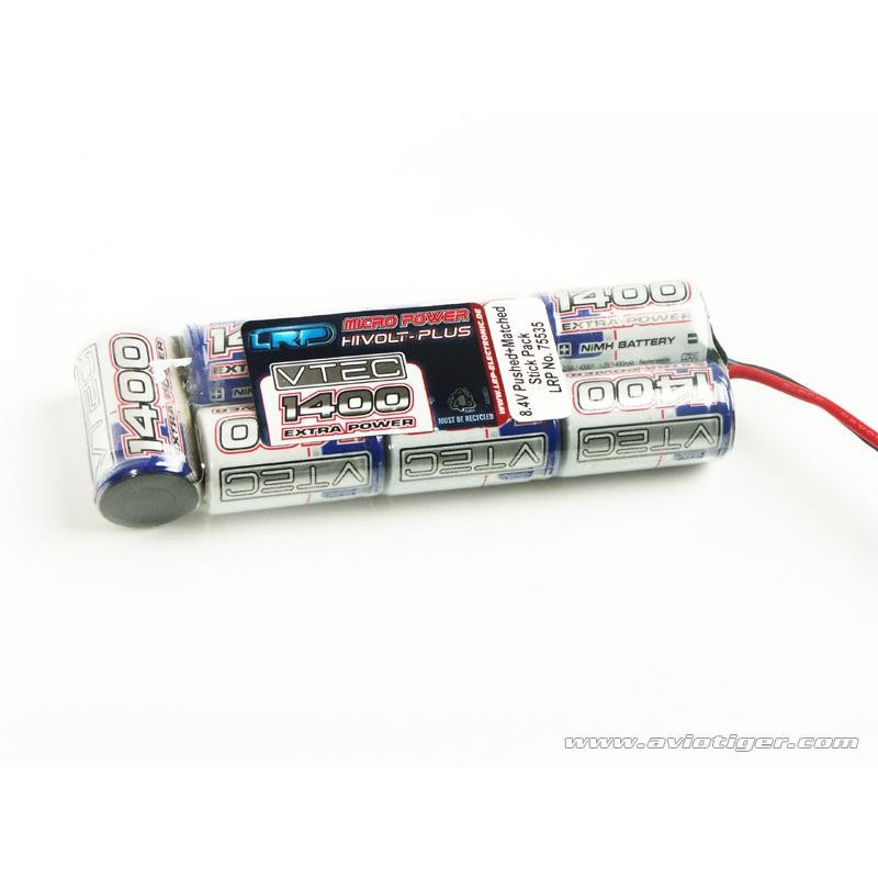 PACK VTEC 8.4V PUSH 1400MAH 6+1 