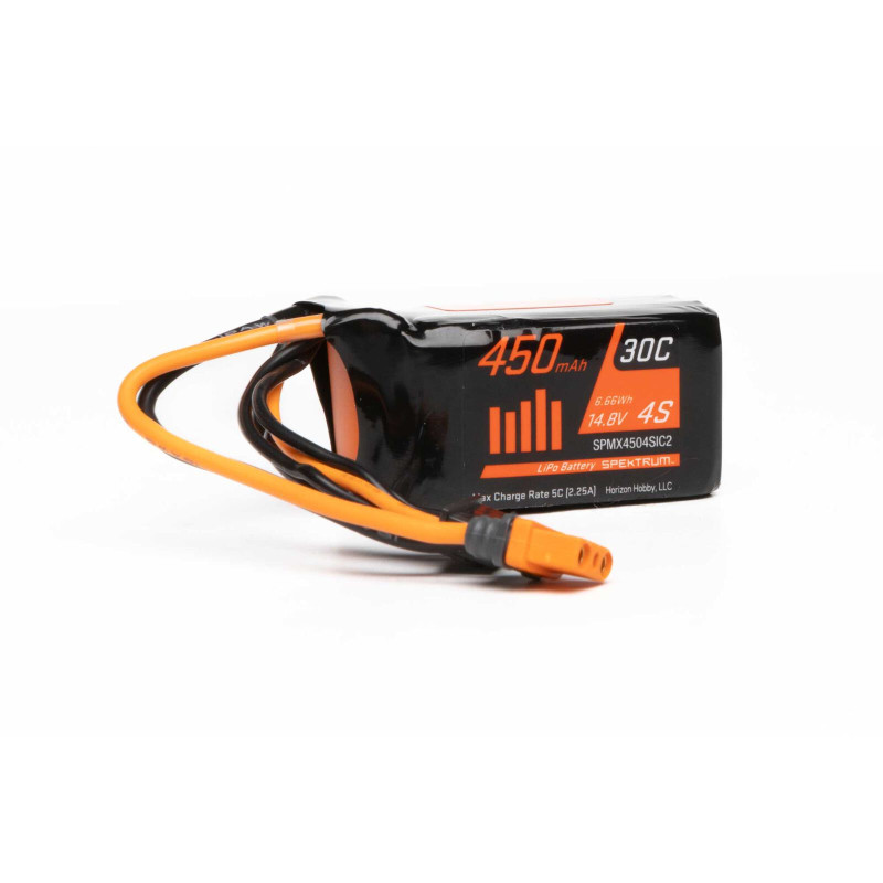 Batterie Smart Lipo 4S 14.8V 450mAh 30C IC2 Spektrum