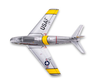 UMX F-86 Sabre 30mm EDF Jet BNF Basic con AS3X e SAFE Select