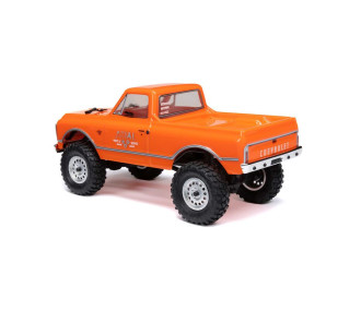 1/24 SCX24 1967 Chevrolet C10 4WD Brushed Truck RTR, Orange