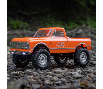 1/24 SCX24 1967 Chevrolet C10 4WD Camión Cepillado RTR, Naranja