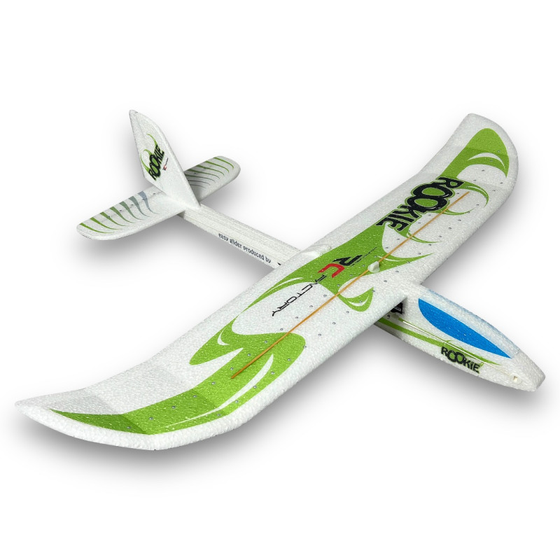 Planeur RC Factory Rookie Vert env. 0.88m