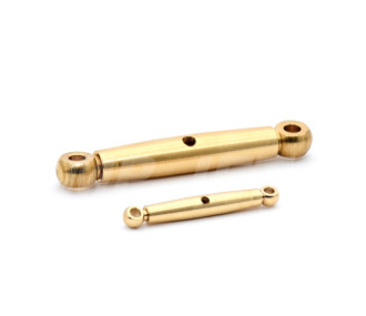 BRASS RIDOIR M1.6x17/27 6pcs