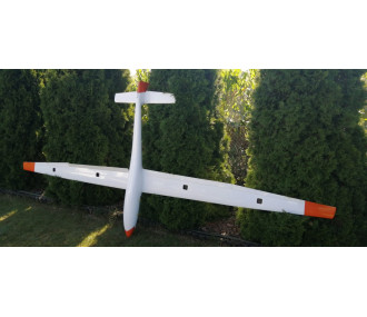 GLIDER IT ASW-15 FS xtr Bianco/Arancione 3,75m