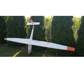 GLIDER IT ASW-15 FS xtr Bianco/Arancione 3,75m