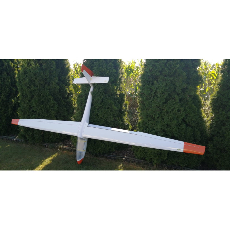 GLIDER IT ASW-15 FS xtr Bianco/Arancione 3,75m