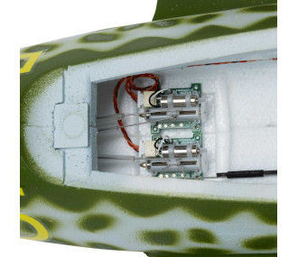 Avión - UMX Me 262 30mm EDF Jet BNF Basic con AS3X y SAFE Select, 660mm