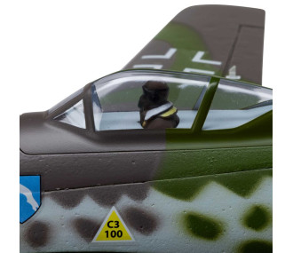 Avión - UMX Me 262 30mm EDF Jet BNF Basic con AS3X y SAFE Select, 660mm