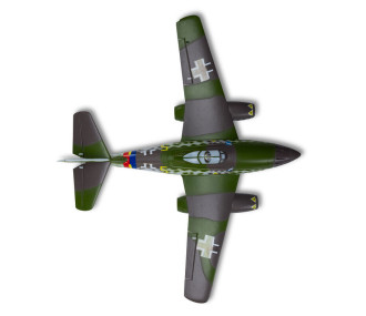 Avión - UMX Me 262 30mm EDF Jet BNF Basic con AS3X y SAFE Select, 660mm