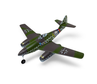 Avión - UMX Me 262 30mm EDF Jet BNF Basic con AS3X y SAFE Select, 660mm