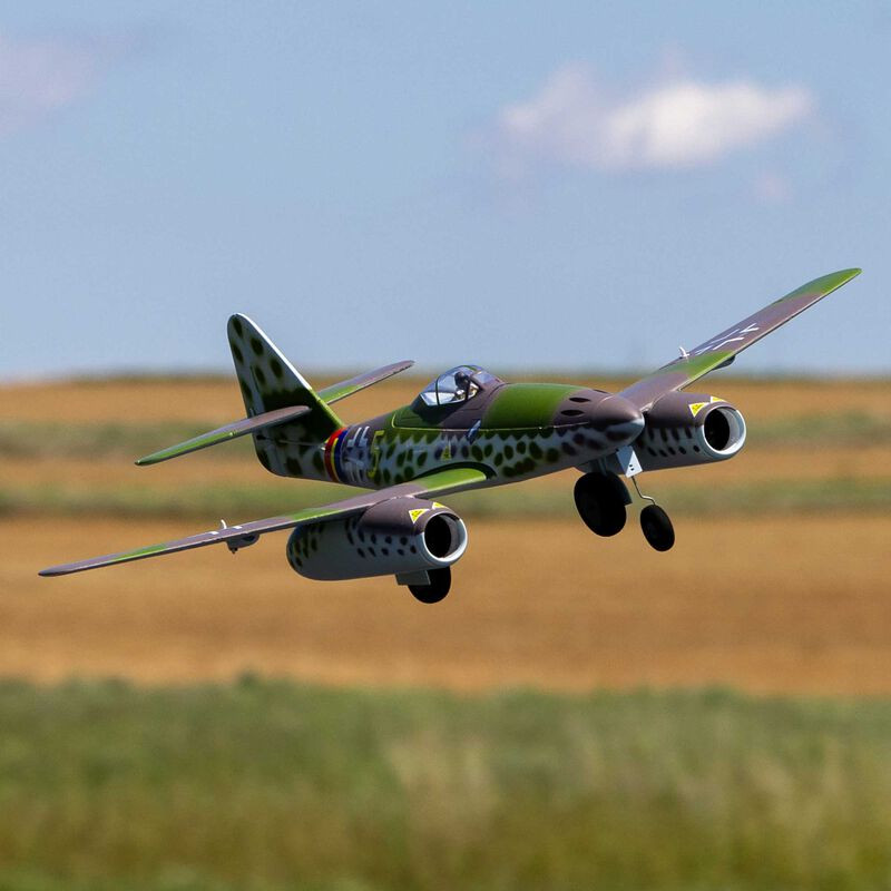 Aircraft - UMX Me 262 30mm EDF Jet BNF Basic with AS3X and SAFE Select, 660mm