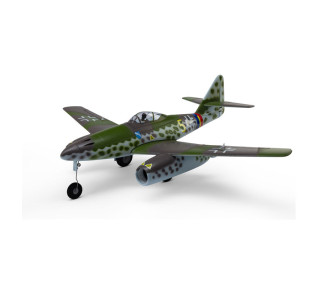 Avión - UMX Me 262 30mm EDF Jet BNF Basic con AS3X y SAFE Select, 660mm