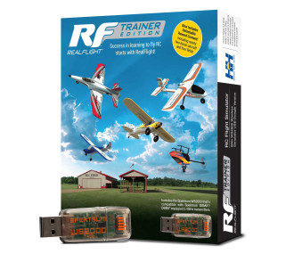 Simulador RC RealFlight Trainer Edition con dongle USB para simulador inalámbrico WS2000