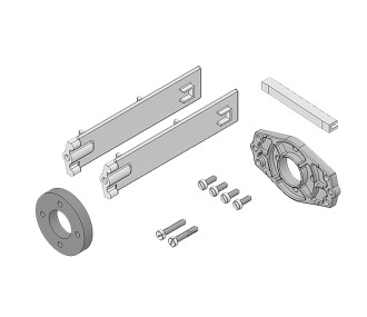 AcroMaster Multiplex motor mount with screws