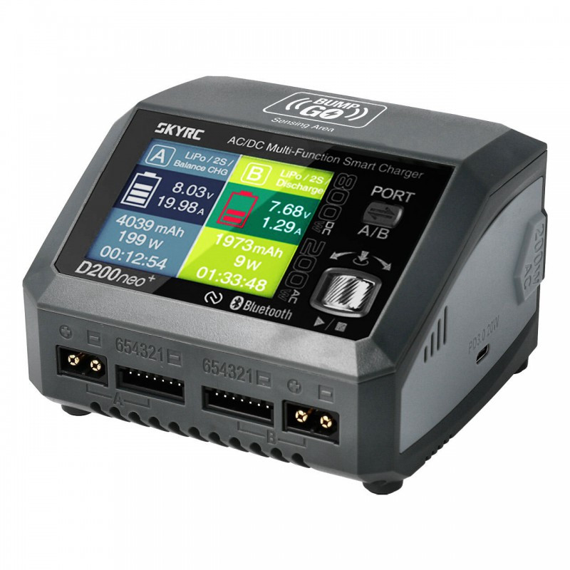 Chargeur D200 Neo+ NFC Duo 1-6s (AC 2x200W, DC 2x400) SKYRC