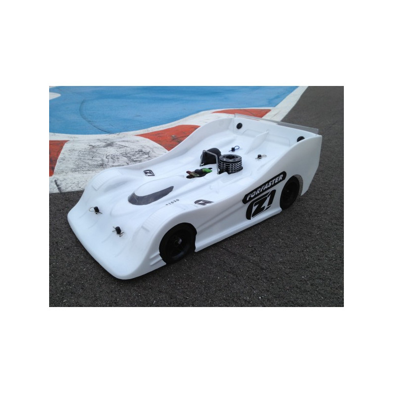 Bodywork 1/8 track classic Z1/Z1e 0.75mm Forfaster