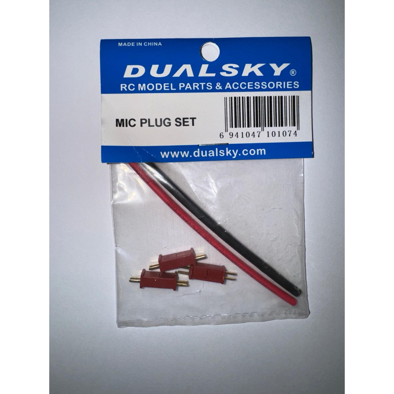 3er-Set Mikro-T-Stecker DUALSKY