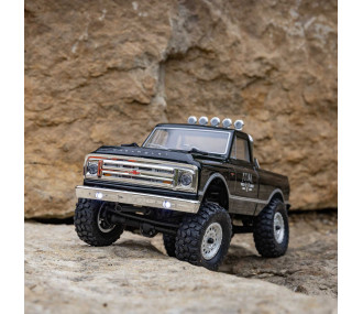 1/24 SCX24 1967 Chevrolet C10 4WD Brushed Truck RTR, Black