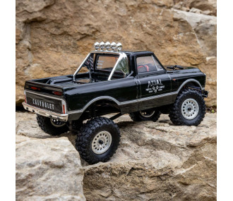 1/24 SCX24 1967 Chevrolet C10 4WD Brushed Truck RTR, Black