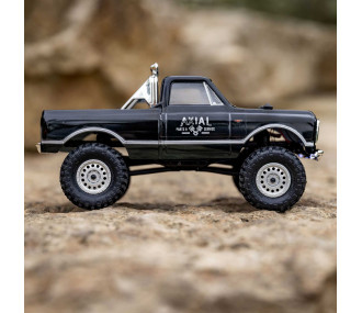 1/24 SCX24 1967 Chevrolet C10 4WD Brushed Truck RTR, Black