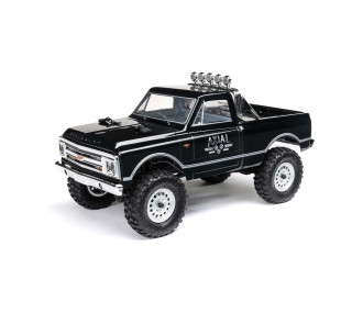 1/24 SCX24 1967 Chevrolet C10 4WD Brushed Truck RTR, Black