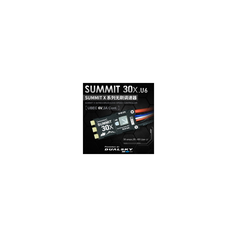 Controlador Dualsky SUMMIT 30X. U6