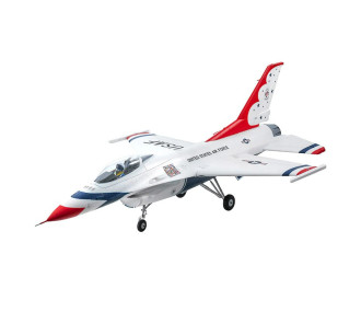 Jet 64 mm EDF F-16 Fighting Falcon PNP - Tuono blu