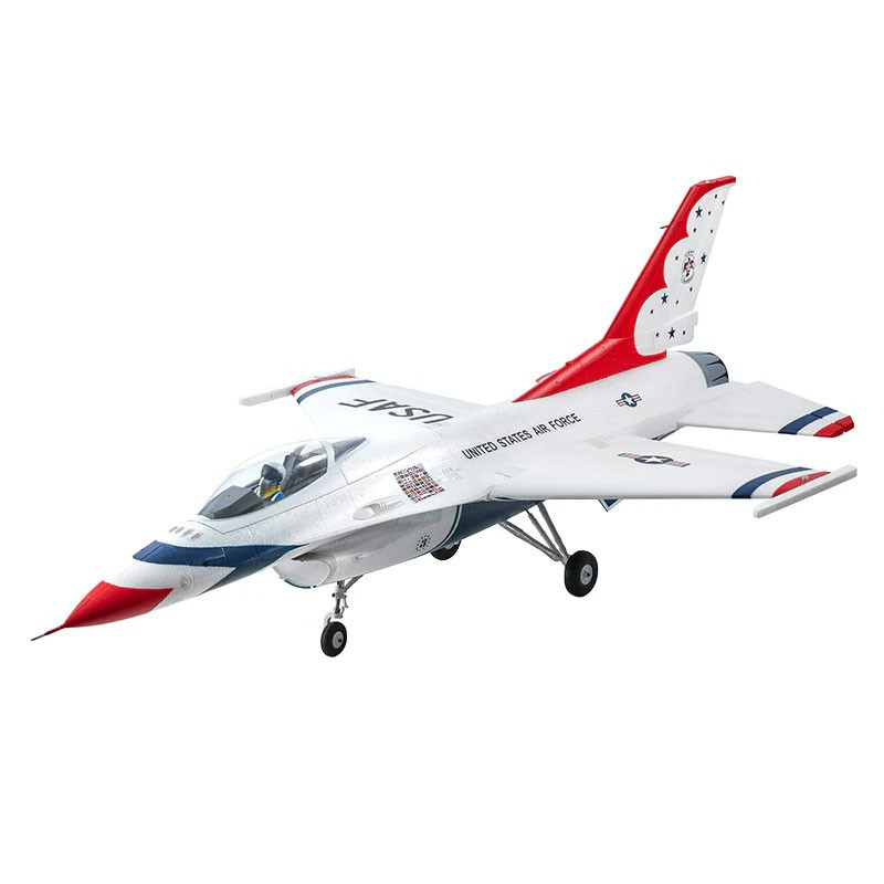 Jet 64 mm EDF F-16 Fighting Falcon PNP - Tuono blu