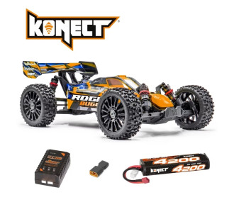 //PACK\\ ROGUE BUGGY Brushless Naranja 1/8 4wd RTR HOBBYTECH