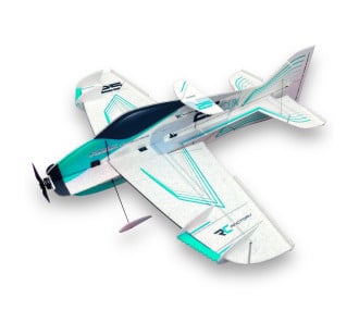 Avion RC Factory Clik 25 Bleu env.0.84m