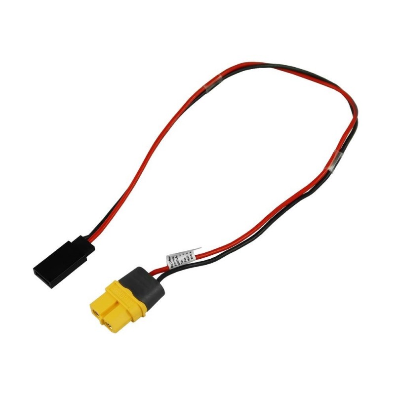 Charging cable XT60 female servo jack JR/UNI (30cm)