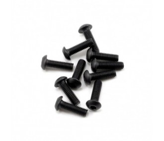 TLR5903 - M3x10mm Button-Head Screw (10) TLR