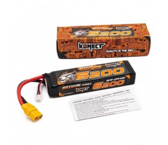 Batería LiPo Konect Bash XT90 3S 11.1V 6200mah 60C