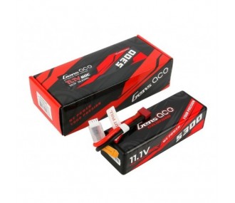 Batería Gens Ace, Lipo 3S 11.1V 5300mAh 60C Hardcase 15# Deans