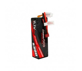 Batería Gens Ace, Lipo 3S 11.1V 5300mAh 60C Hardcase 15# Deans